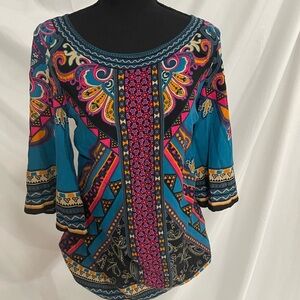 Flying Tomato | Tunic/mini dress | Size Medium | Multi-color.